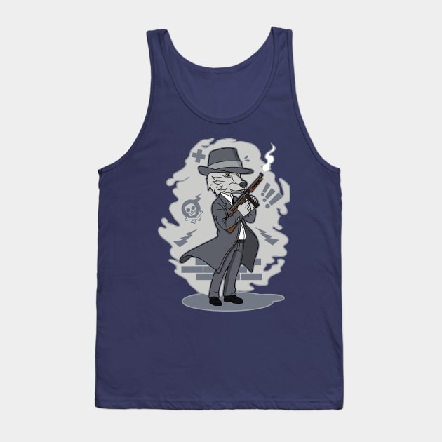 wolf mafia Tank Top by beanbeardy